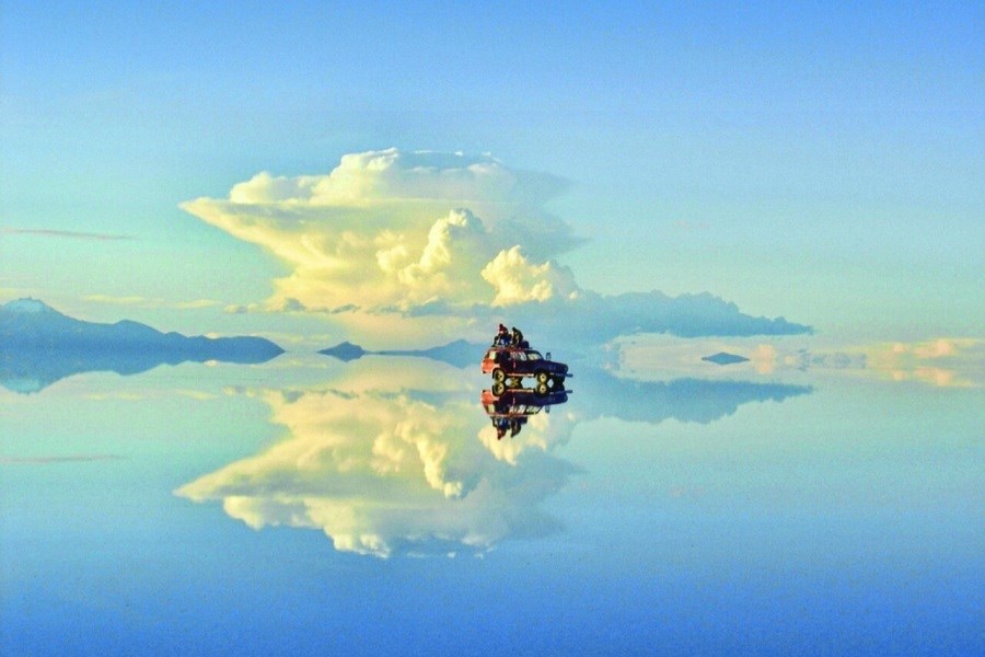 دریاچه نمک بولیوی؛ بزرگترین و اسرارآمیزترین آینه طبیعی دنیا+عکس