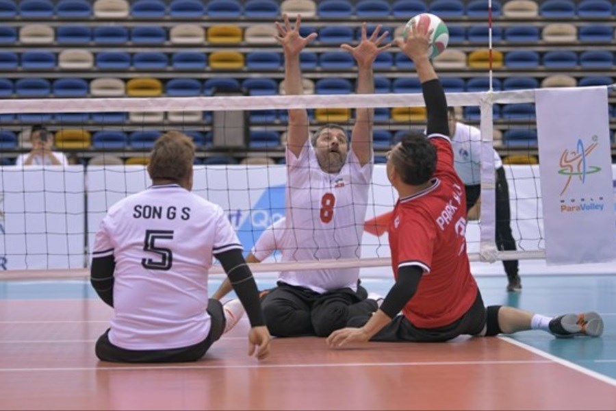 تصویر والیبال نشسته ایران با نیمی از ستاره‌های خود به نیمه نهایی رسید
