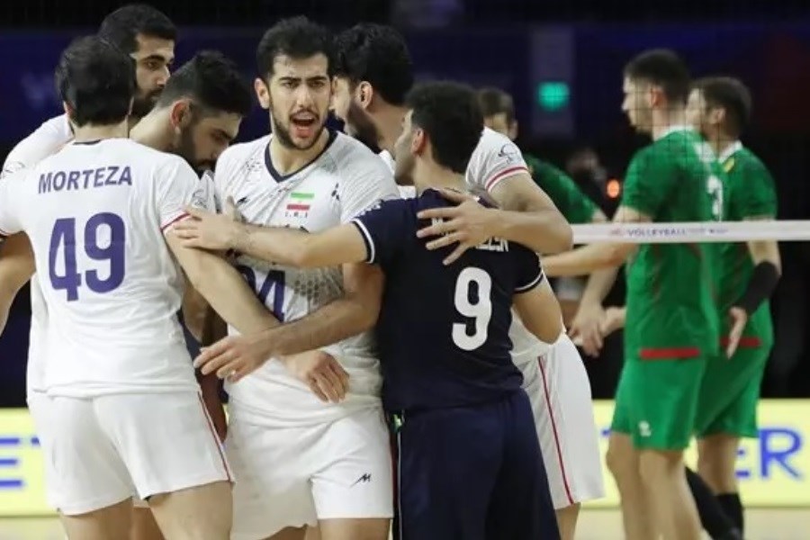قرار گرفتن والیبال ایران در رتبه دهم جهان