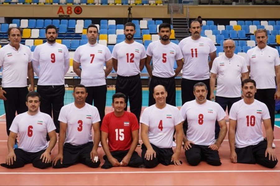 تصویر والیبال نشسته مردان ایران قهرمان آسیا شد
