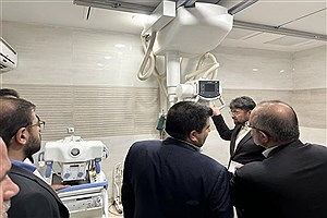 بازدید مدیرعامل سازمان تأمین‌اجتماعی از بیمارستان شهدای 15 خرداد شهرستان ورامین