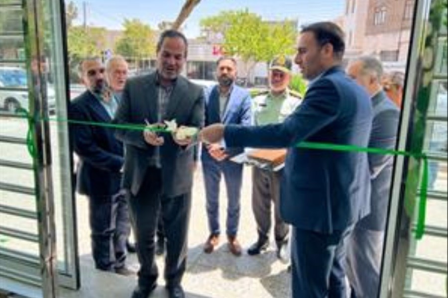 ساختمان جدید شعبه تایباد بانک قرض‌الحسنه مهر ایران افتتاح شد
