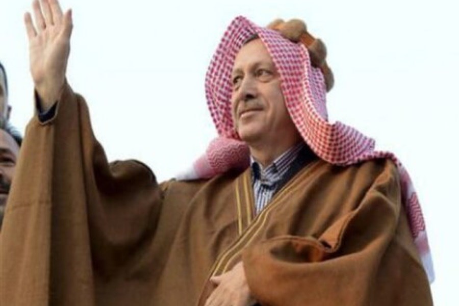 تصویر اردوغان وارد عربستان شد