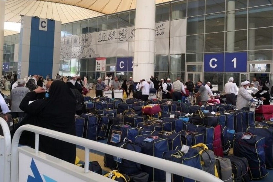 تصویر پایان پرواز حجاج ایرانی از فرودگاه جده