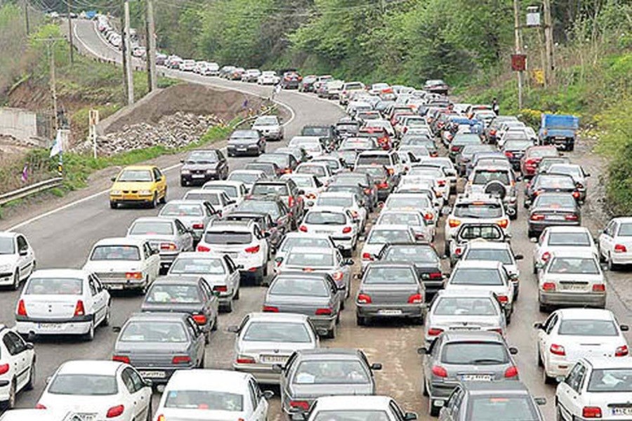 تصویر آخرین وضعیت ترافیکی محورهای شمالی کشور