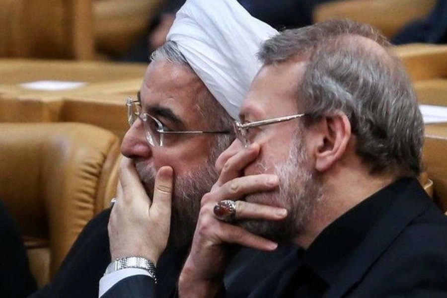 تصویر روحانی و لاریجانی برای انتخابات لیست می دهند؟&#47; واعظی: به کاندیداتوری فکر نکردم