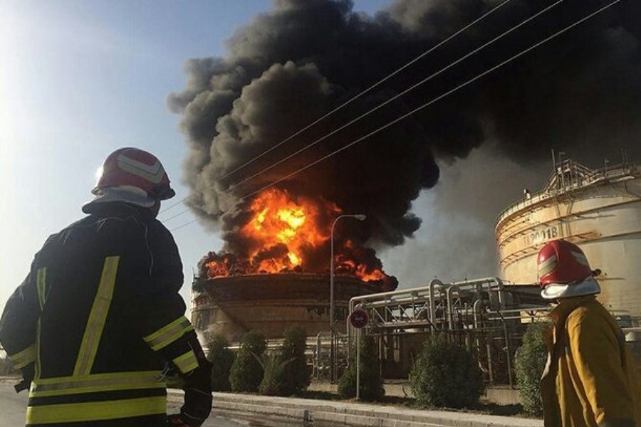 تصویر افزایش آمار قربانیان آتش‌سوزی در شرکت نفت