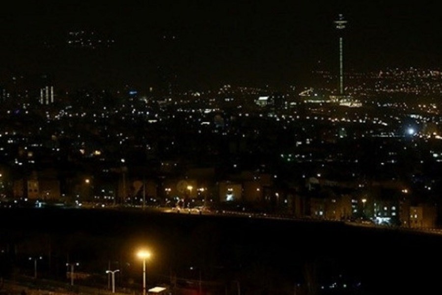 تصویر علت قطعی برق در برخی مناطق تهران