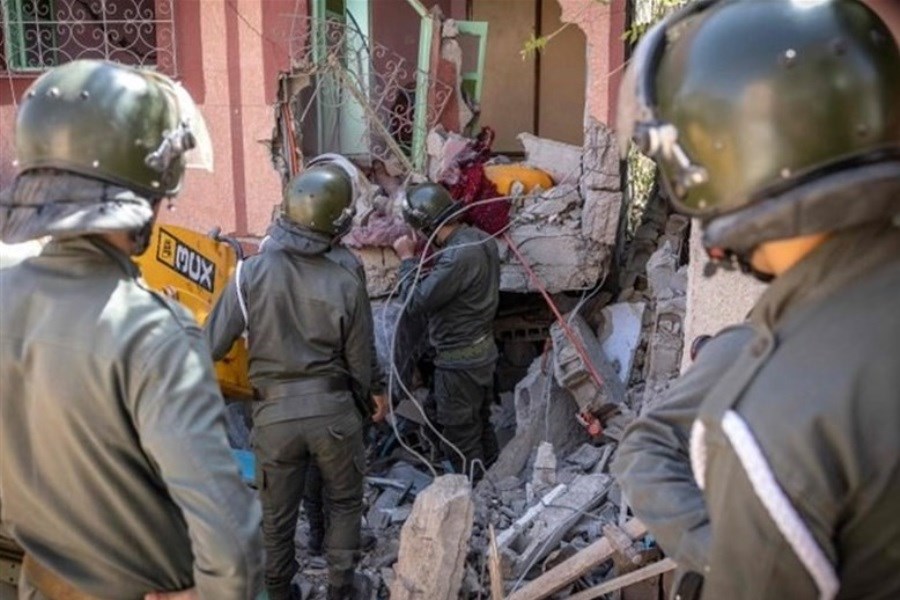 تصویر تلفات زلزله مغرب به هزار کشته رسید