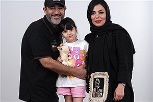 عکس دیدنی مهران غفوریان و همسر و دخترش