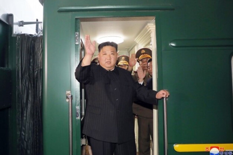 رهبر کره شمالی با قطار شخصی وارد روسیه شد&#47; تصاویر