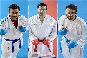 حضور سه ملی پوش کاراته در مسابقات بازل