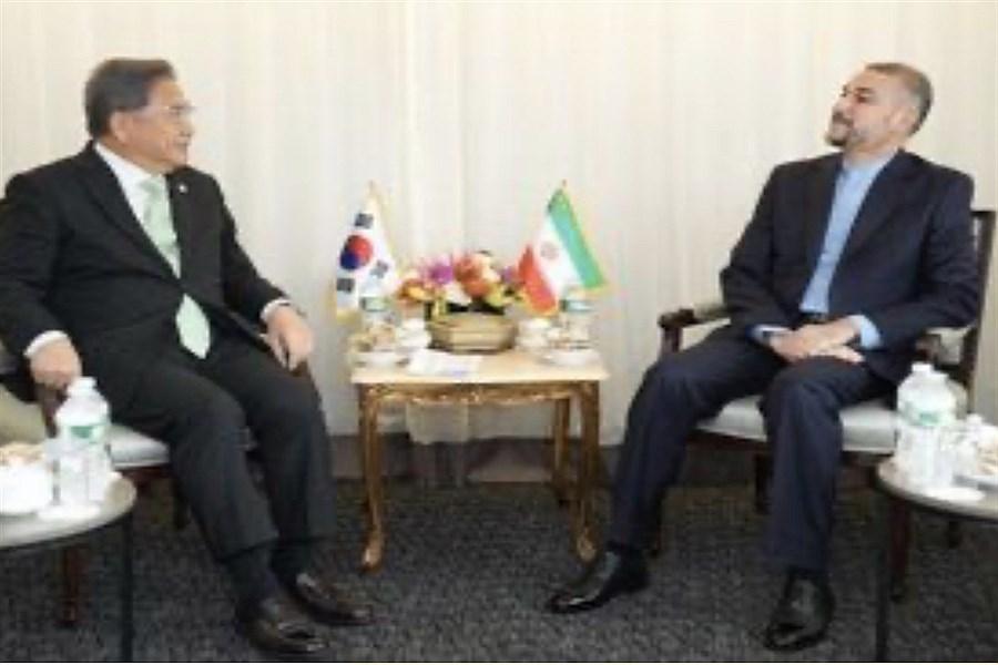 دیدار امیرعبداللهیان با وزیر امور خارجه کره جنوبی