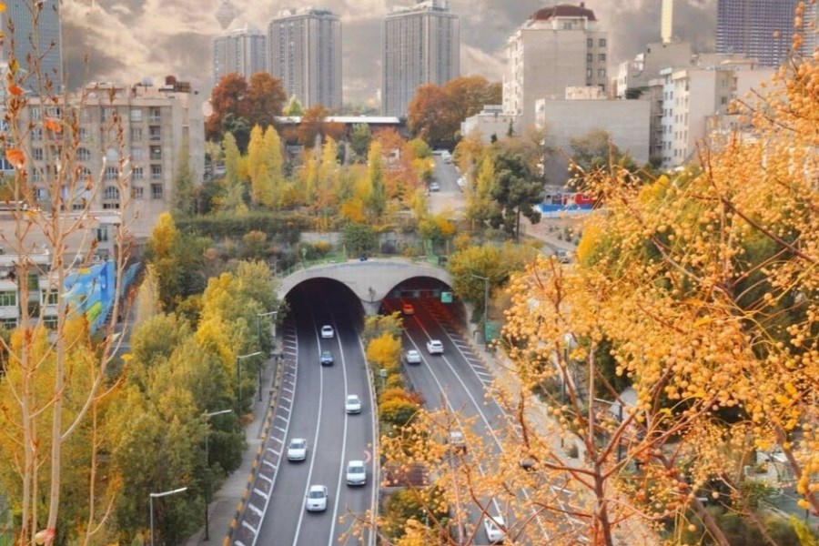 تصویر کیفیت «قابل قبول» هوای تهران در اولین روز پاییز