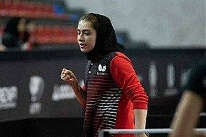 نایب قهرمانی دختر پینگ‌پنگ باز 13ساله در مسابقات کانتندر گرجستان