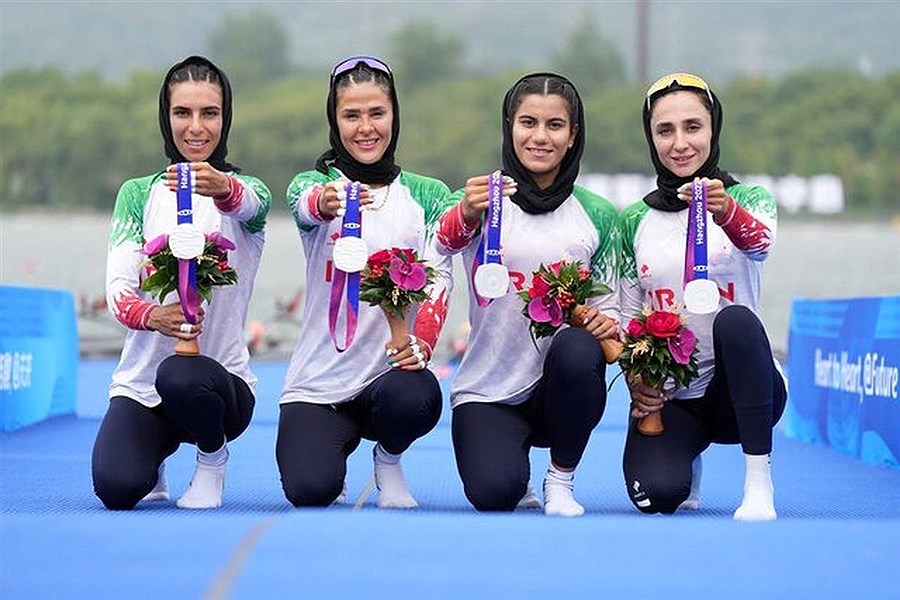 تصویر جدول مدالی بازی‌های آسیایی در روز دوم و نهمی ایران با ۴ مدال