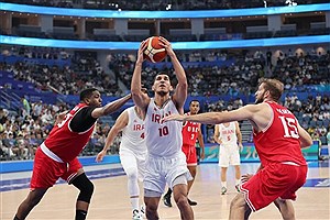 تیم ملی بسکتبال ایران برابر امارات پیروز شد