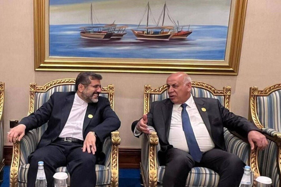تصویر دیدار وزیران فرهنگ ایران و عراق