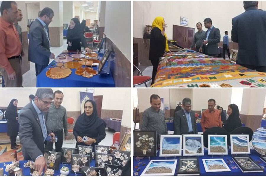 تصویر نمایشگاه تولیدات زنان سرپرست خانوار در بوشهر برگزار شد
