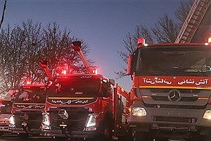 رونمایی از نسل جدید خودروهای آتش‌نشانی تهران