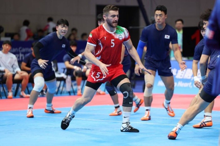 ثبت سومین پیروزی متوالی تیم ملی کبدی با غلبه بر کره جنوبی