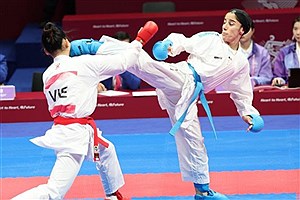 دختر کاراته ایران برنزى شد