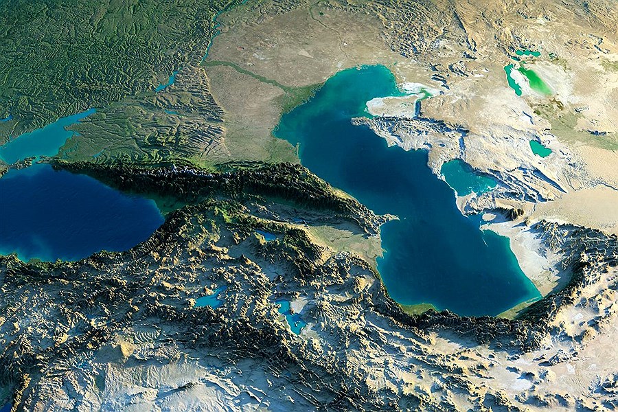 تصویر سهم ایران از دریای خزر، کمتر از ۱۱ درصد!