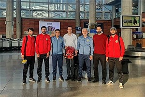 ورود تیم فوتبال استقلال تاجیکستان به ایران برای نبرد با پرسپولیس
