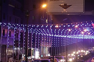 بزرگترین تونل نور ایران افتتاح شد