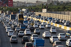 ترافیک سنگین و نیمه سنگین در برخی از محورهای شمالی کشور