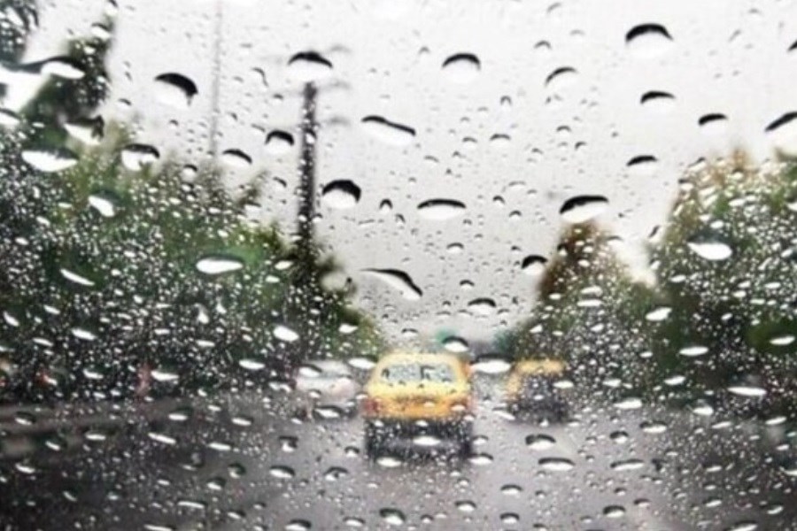 تصویر تداوم و شدت بارندگی‌ها در زنجان