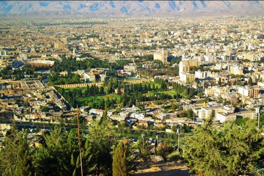 تصویر هشدار خطر برای بناهای تاریخی شیراز