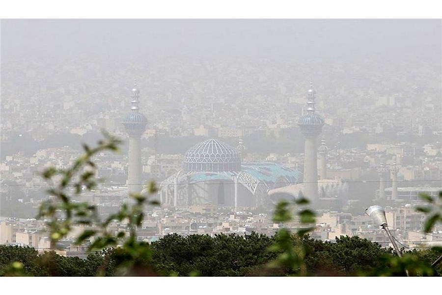تصویر هوای اصفهان تا روز چهارشنبه آلوده است