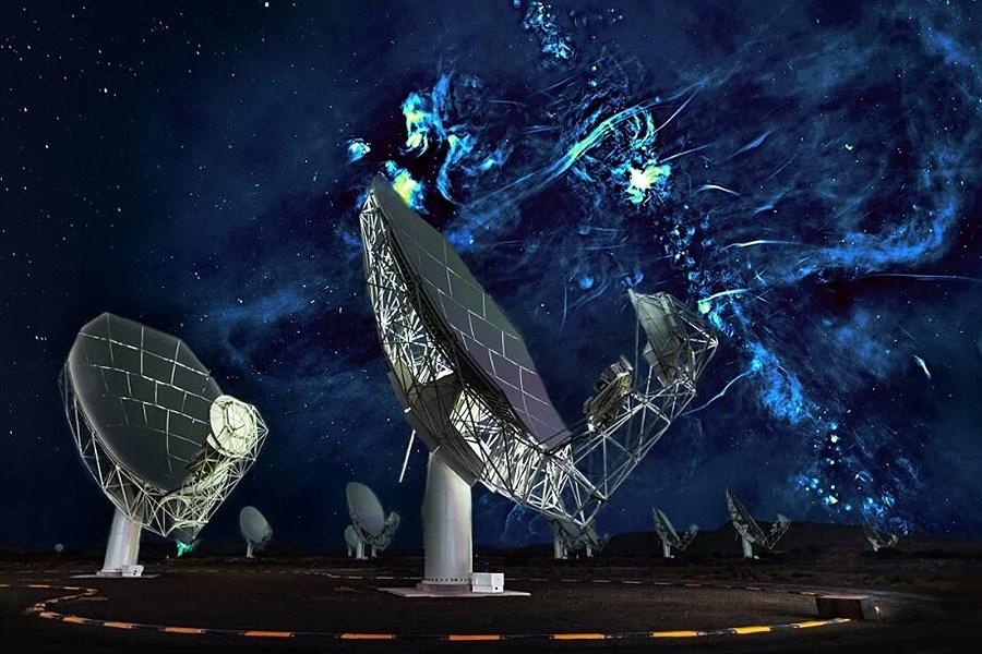 تصویر ادعای جالب رسانه‌های چینی درباره بزرگ‌ترین شبکه تلسکوپ رادیویی جهان