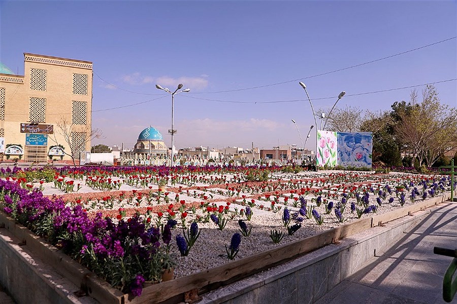تصویر حرکت کاروان بهشت در منطقه 14 به مناسبت روز اصفهان
