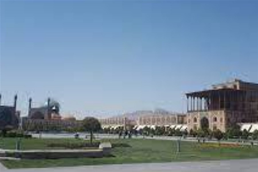 تصویر هوای اصفهان سالم است&#47; یک ایستگاه در وضعیت نارنجی