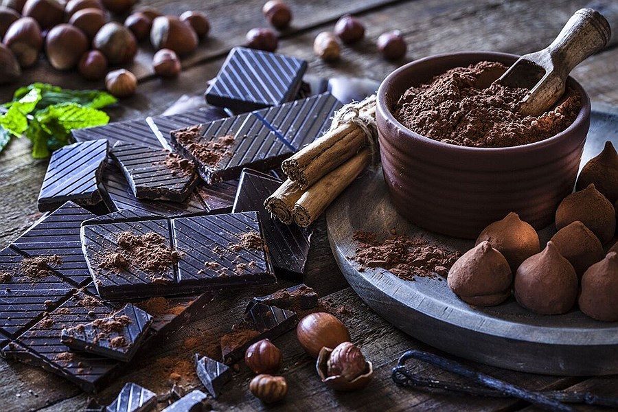 تصویر همه چیز در مورد مزایای سلامتی و خواص شکلات تلخ