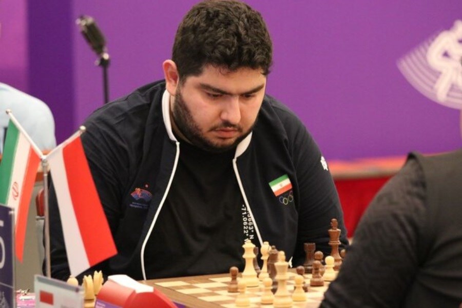 تصویر پیروزی مقصودلو در لیگ شطرنج اتریش