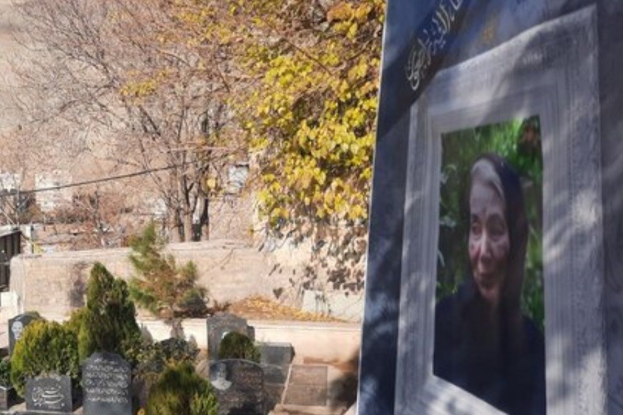اولین عکس مقبره پروانه معصومی در فرحزاد تهران
