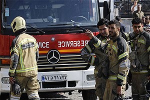 آتش سوزی بیمارستانی در میدان تجریش