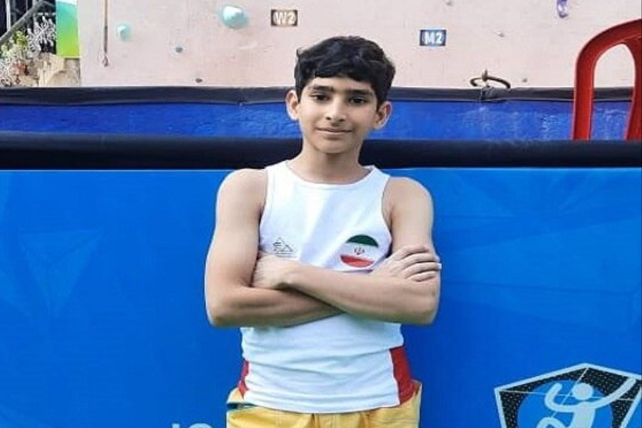 مدال برنز آسیا در دستان سنگنورد نوجوان ایرانی