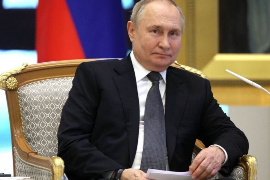 تصویر پیروزی قطعی پوتین در انتخابات ریاست جمهوری