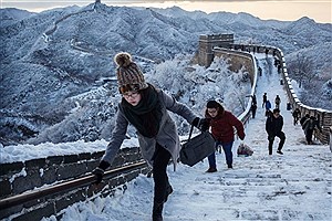 بازدید از دیوار چین در زمستان&#47; فیلم