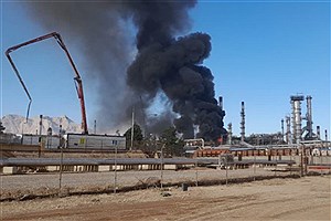 آتش‌سوزی در پالایشگاه نفت اصفهان اطفا شد