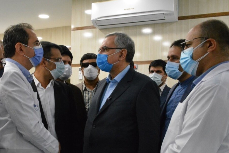 بازدید سرزده وزیر بهداشت از بیمارستان غدیر تهران