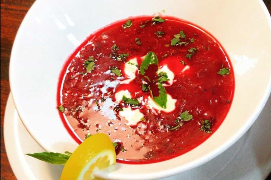 طرز تهیه سوپ برش لبوی خوشمزه روسی