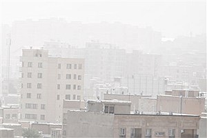 شاخص کیفیت هوای استان البرز در وضعیت ناسالم