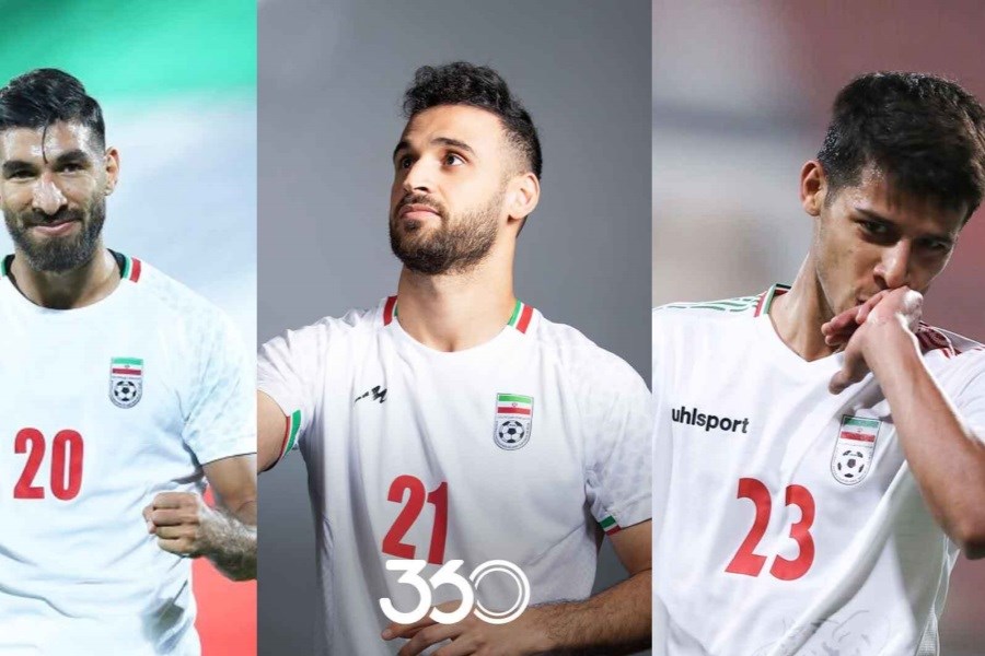 تصویر وضعیت نامعلوم چهار ستاره فوتبال ایران