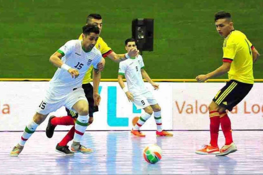 شکست تیم ملی فوتسال ایران برابر روسیه در نیمه اول