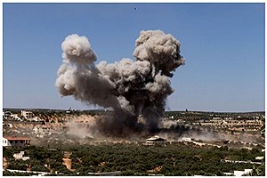 فوری&#47; حمله شدید راکتی به پایگاه آمریکا در سوریه